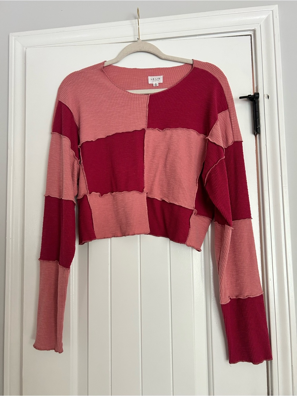 Patchwork long sleeve